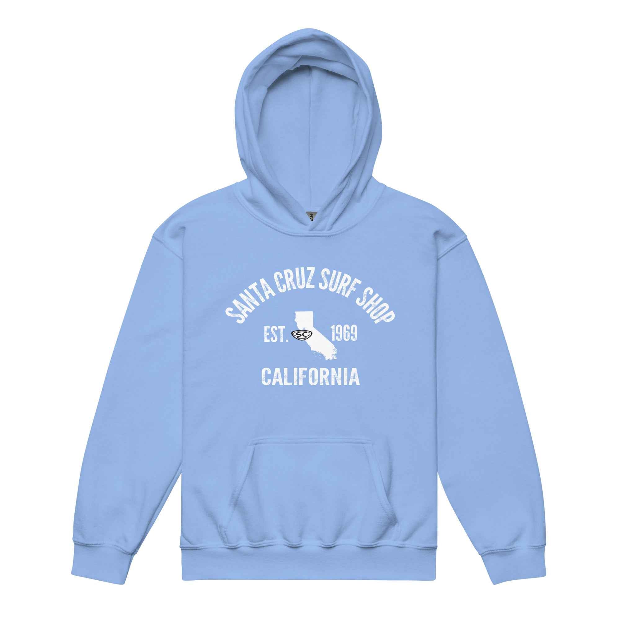 Santa Cruz Surf Shop Since 1969 SC Surf Shop Youth Hoodie