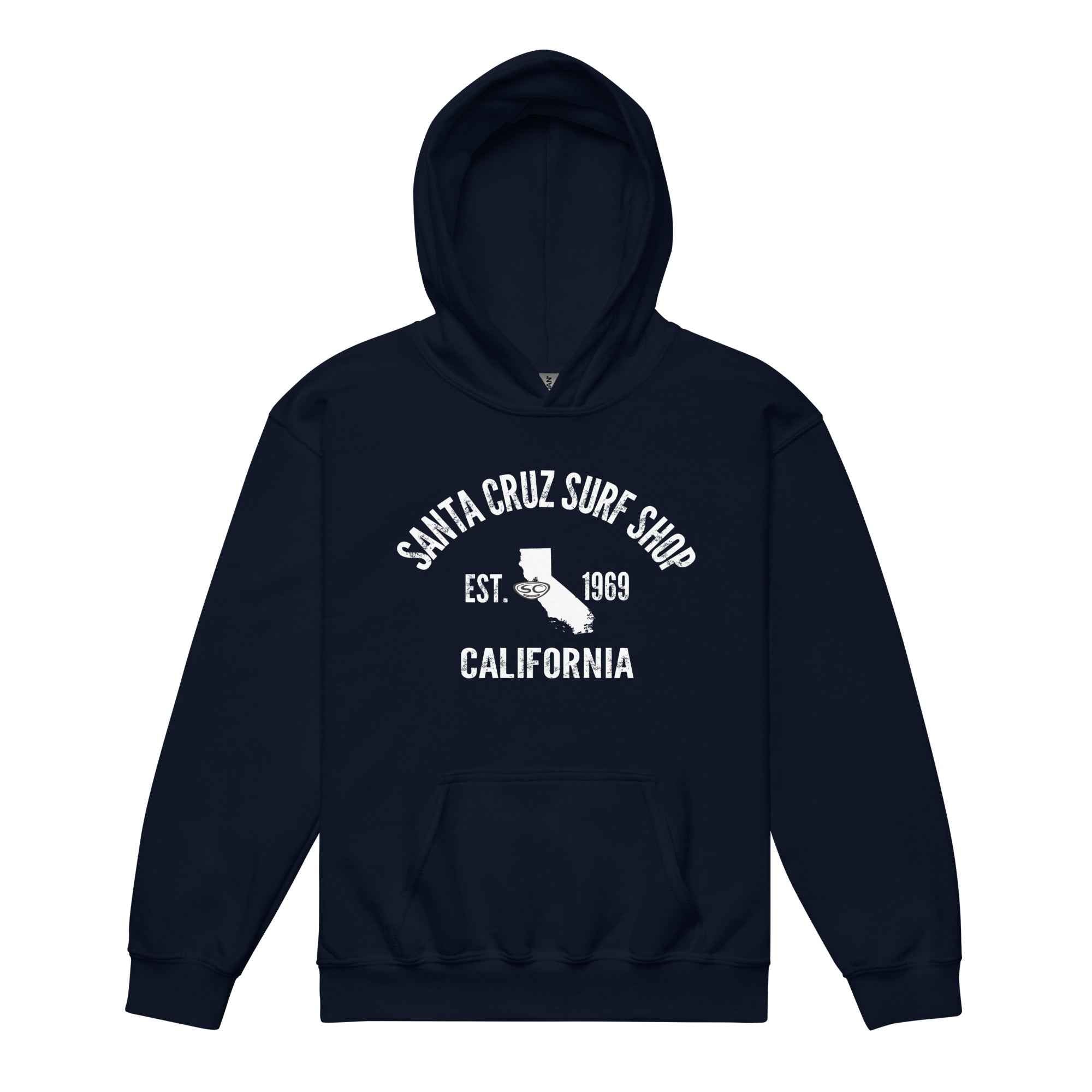Santa Cruz Surf Shop Since 1969 SC Surf Shop Youth Hoodie